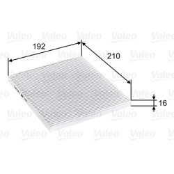  filtras, salono oras <small>VALEO ESSENTIAL</small>