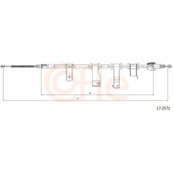  trosas, stovėjimo stabdys
