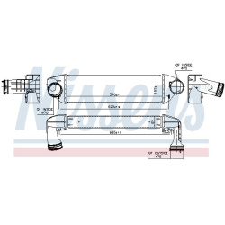  tarpinis suslėgto oro aušintuvas, kompresorius <small>** FIRST FIT **</small>