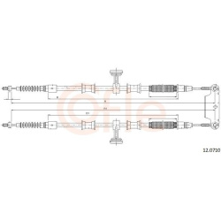  trosas, stovėjimo stabdys