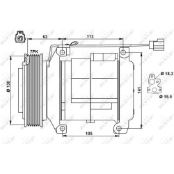  kompresorius, oro kondicionierius <small>EASY FIT</small>