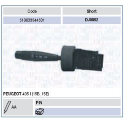  vairo kolonėlės jungiklis