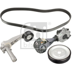  V formos rumbuotas diržas, komplektas