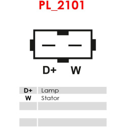  reguliatorius, kintamosios srovės generatorius <small>Brand new AS-PL</small>