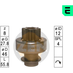  laisvos eigos pavara, starteris