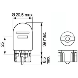  galinio žibinto lemputė <small>
