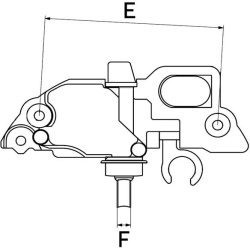  reguliatorius, kintamosios srovės generatorius