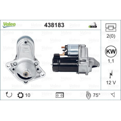  starteris <small>VALEO ORIGINS NEW OE TECHNOLOGY</small>