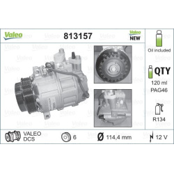  kompresorius, oro kondicionierius <small>VALEO ORIGINS NEW OE TECHNOLOGY</small>