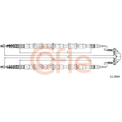  trosas, stovėjimo stabdys