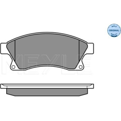 stabdžių trinkelių rinkinys, diskinis stabdys <small>MEYLE-ORIGINAL: True to OE.</small>