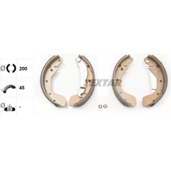  stabdžių trinkelių komplektas