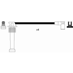  uždegimo laido komplektas