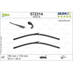  valytuvai <small>SILENCIO AQUABLADE SET</small>