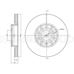  stabdžių diskas (1vnt)