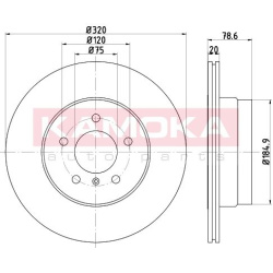  stabdžių diskas (1vnt)