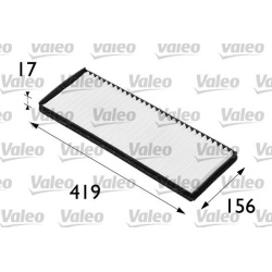  filtras, salono oras <small>VALEO ESSENTIAL</small>