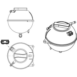  išsiplėtimo bakelis, aušinimo skystis <small>EASY FIT</small>