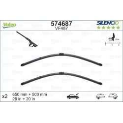  valytuvai <small>SILENCIO FLAT BLADE SET</small>