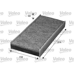  filtras, salono oras <small>VALEO ESSENTIAL</small>