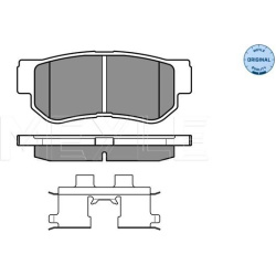  stabdžių trinkelių rinkinys, diskinis stabdys <small>MEYLE-ORIGINAL: True to OE.</small>