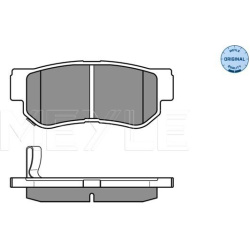  stabdžių trinkelių rinkinys, diskinis stabdys <small>MEYLE-ORIGINAL: True to OE.</small>