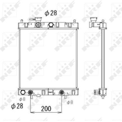  radiatorius, variklio aušinimas
