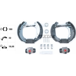  stabdžių trinkelių komplektas <small>Shoe Kit Pro</small>