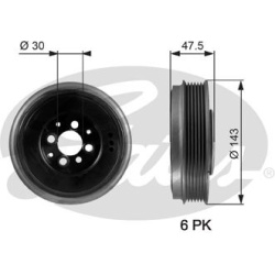  skriemulys, alkūninis velenas <small>DriveAlign™</small>