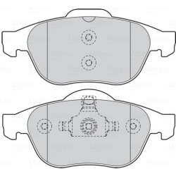 stabdžių trinkelių rinkinys, diskinis stabdys <small>ESSENTIAL</small>