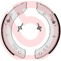  stabdžių trinkelių komplektas <small>ESSENTIAL LINE</small>