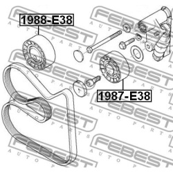  kreipiantysis skriemulys, V formos rumbuotas diržas