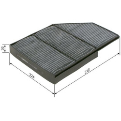  filtras, salono oras