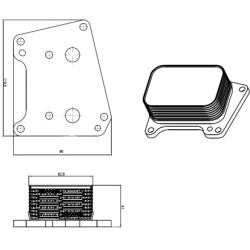  alyvos aušintuvas, variklio alyva