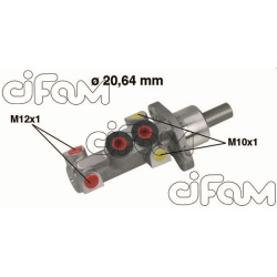  pagrindinis cilindras, stabdžiai