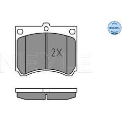  stabdžių trinkelių rinkinys, diskinis stabdys