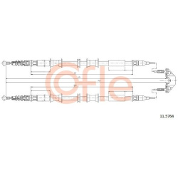  trosas, stovėjimo stabdys
