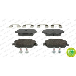 stabdžių trinkelių rinkinys, diskinis stabdys <small>PREMIER ECO FRICTION</small>