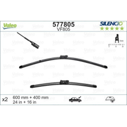  valytuvai <small>SILENCIO FLAT BLADE SET</small>
