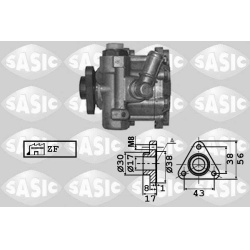  hidraulinis siurblys, vairo sistema