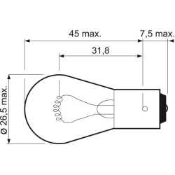  galinio rūko žibinto lemputė <small>ESSENTIAL</small>