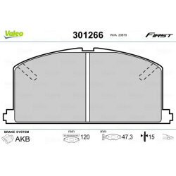  stabdžių trinkelių rinkinys, diskinis stabdys <small>ESSENTIAL</small>