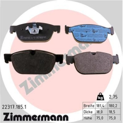  stabdžių trinkelių rinkinys, diskinis stabdys