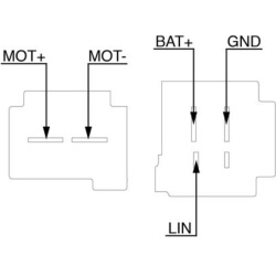  reguliatorius, keleivio pusės ventiliatorius <small>BEHR</small>