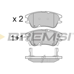  stabdžių trinkelių rinkinys, diskinis stabdys