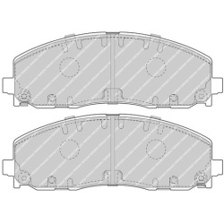  stabdžių trinkelių rinkinys, diskinis stabdys <small>PREMIER ECO FRICTION</small>