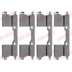  priedų komplektas, diskinių stabdžių trinkelės