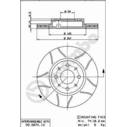  stabdžių diskas (1vnt) <small>XTRA LINE - Max</small>