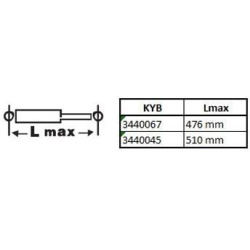  amortizatorius <small>Excel-G</small>