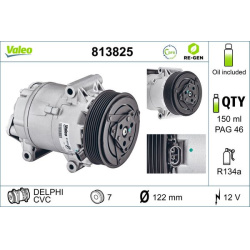  kompresorius, oro kondicionierius <small>VALEO RE-GEN REMANUFACTURED</small>